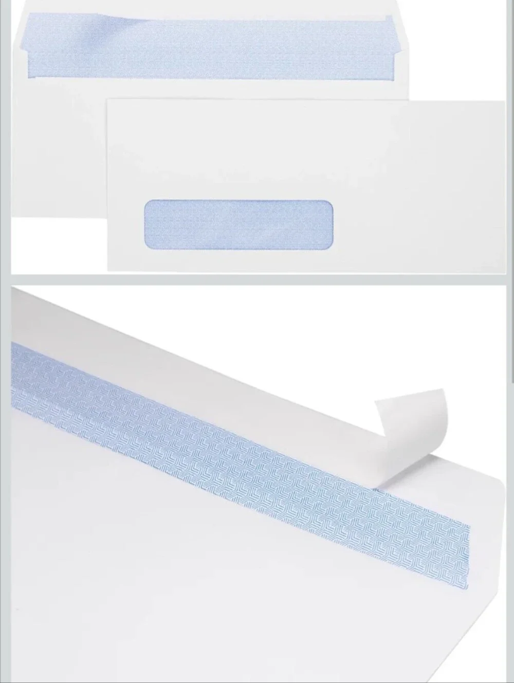 500 Office Deed #10 Security Left Window Envelopes 4 1/8
